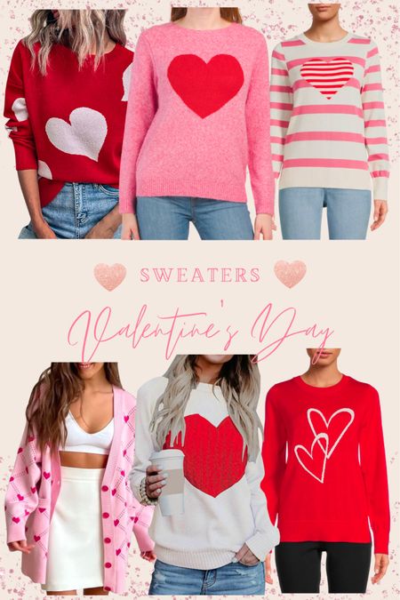 Valentine’s Day outfit, Valentine’s Day sweater 

#LTKunder50 #LTKFind #LTKSeasonal