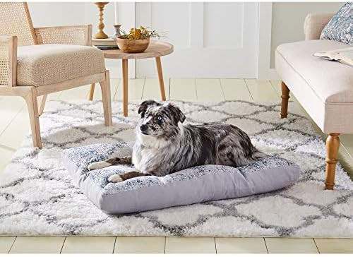 Home Dynamix Shabby Chic Cameron Bohemian Pet Bed Gusset, Medallion Light Gray/Dark Gray/Blue 24" x  | Amazon (US)