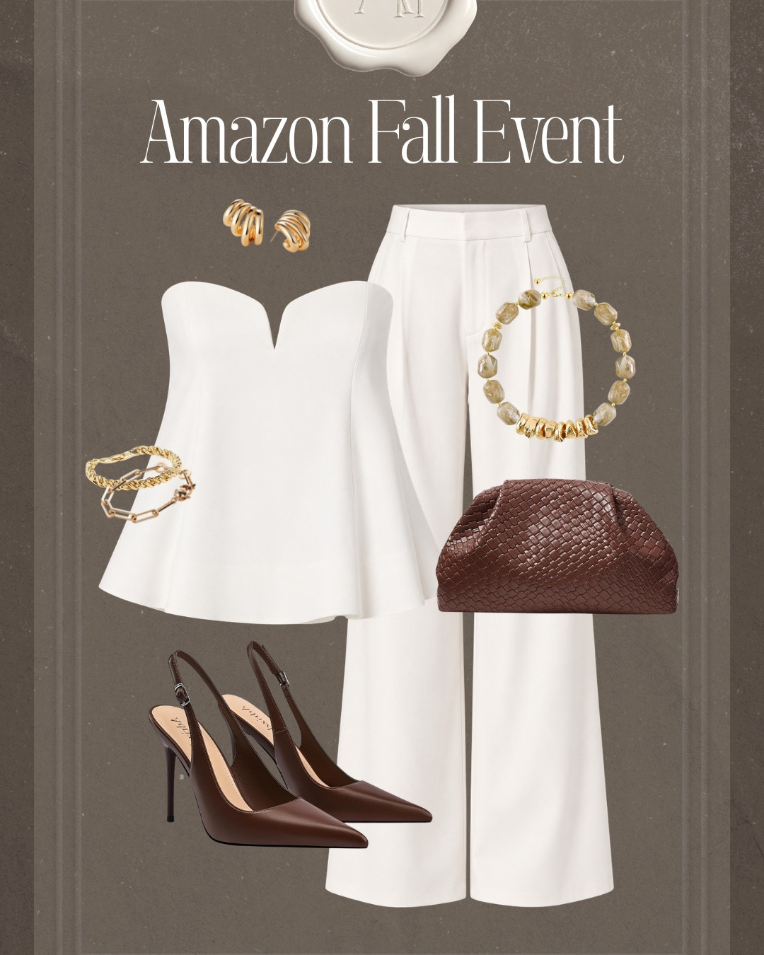 Who says you can't wear white after Labor Day?! I'm loving this chic trouser and top matching set. Wear as a set or wear them separately. The perfect event look for!

#LTKootd #LTKgrwm