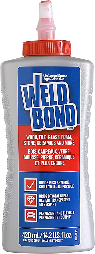 Weldbond Multi-Surface Adhesive Glue, Bonds Most Anything. Use as Wood Glue or on Fabric Glass Mo... | Amazon (US)