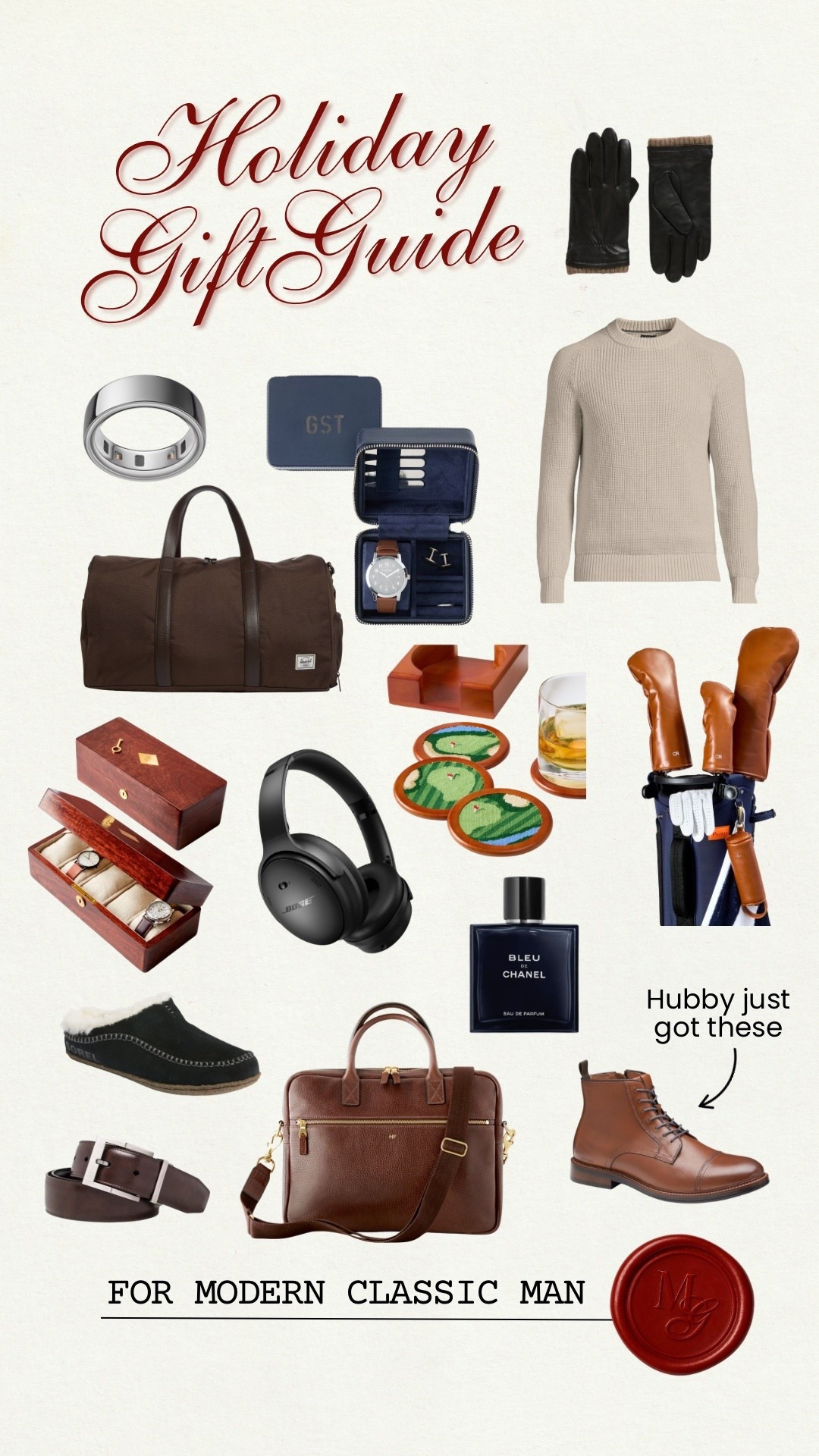 Holiday gift guides for the modern classic man

#LTKMens #LTKGiftGuide #LTKHoliday