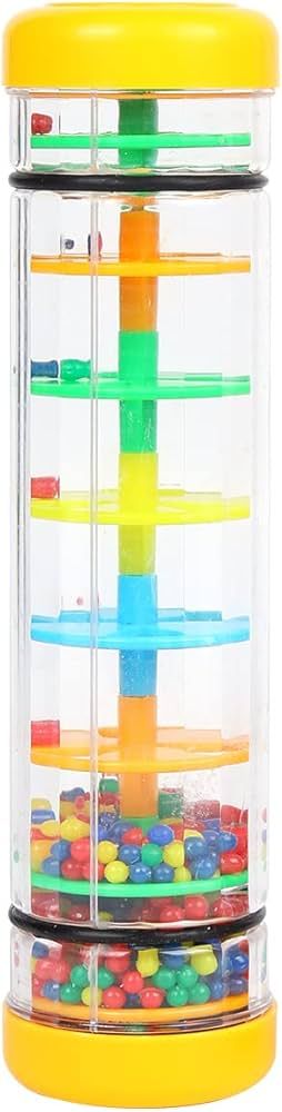 Rainmaker 8 inch Mini Rain Stick for Babies Rattle Tube Rain Stick Shaker Music Sensory Auditory ... | Amazon (US)