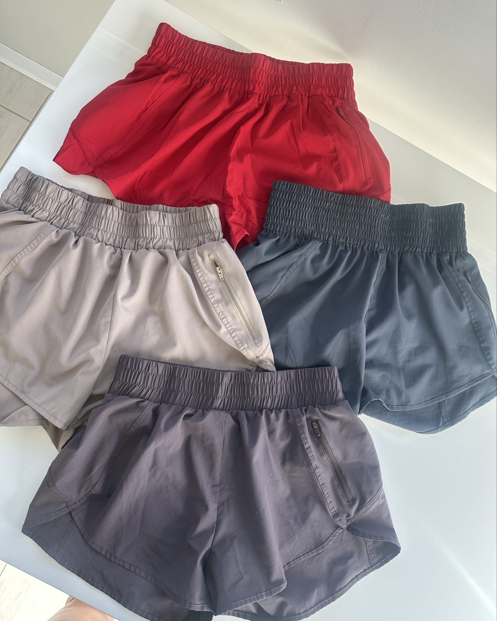 Hands down my favorite shorts — these are the best athletic shorts! Tons of colors. I have in both medium and small 

Great waistband. Zipper pocket. Built in panties. 

#LTKActive #LTKmomlife