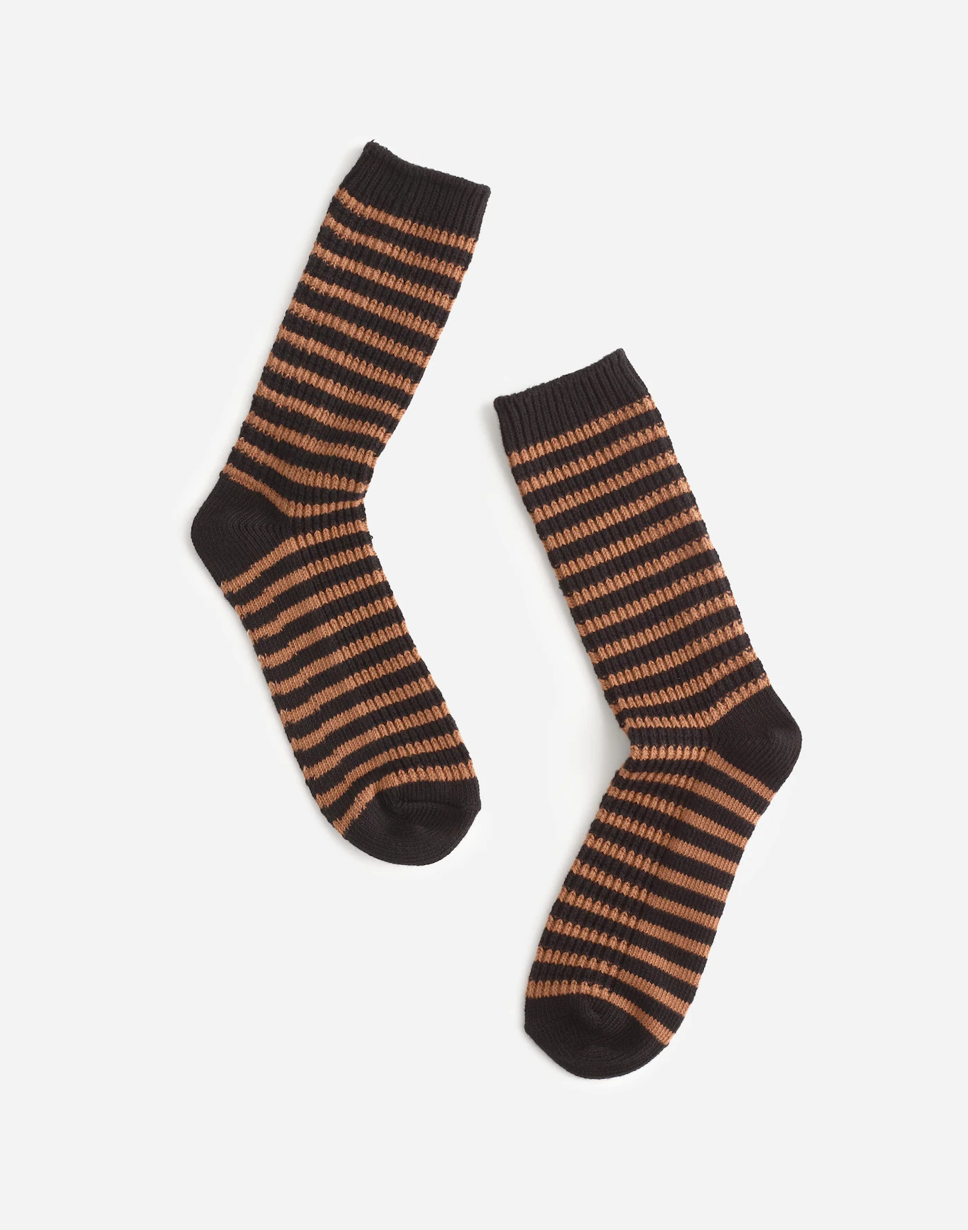 Waffle-Knit Trouser Socks in Stripe | Madewell | Madewell