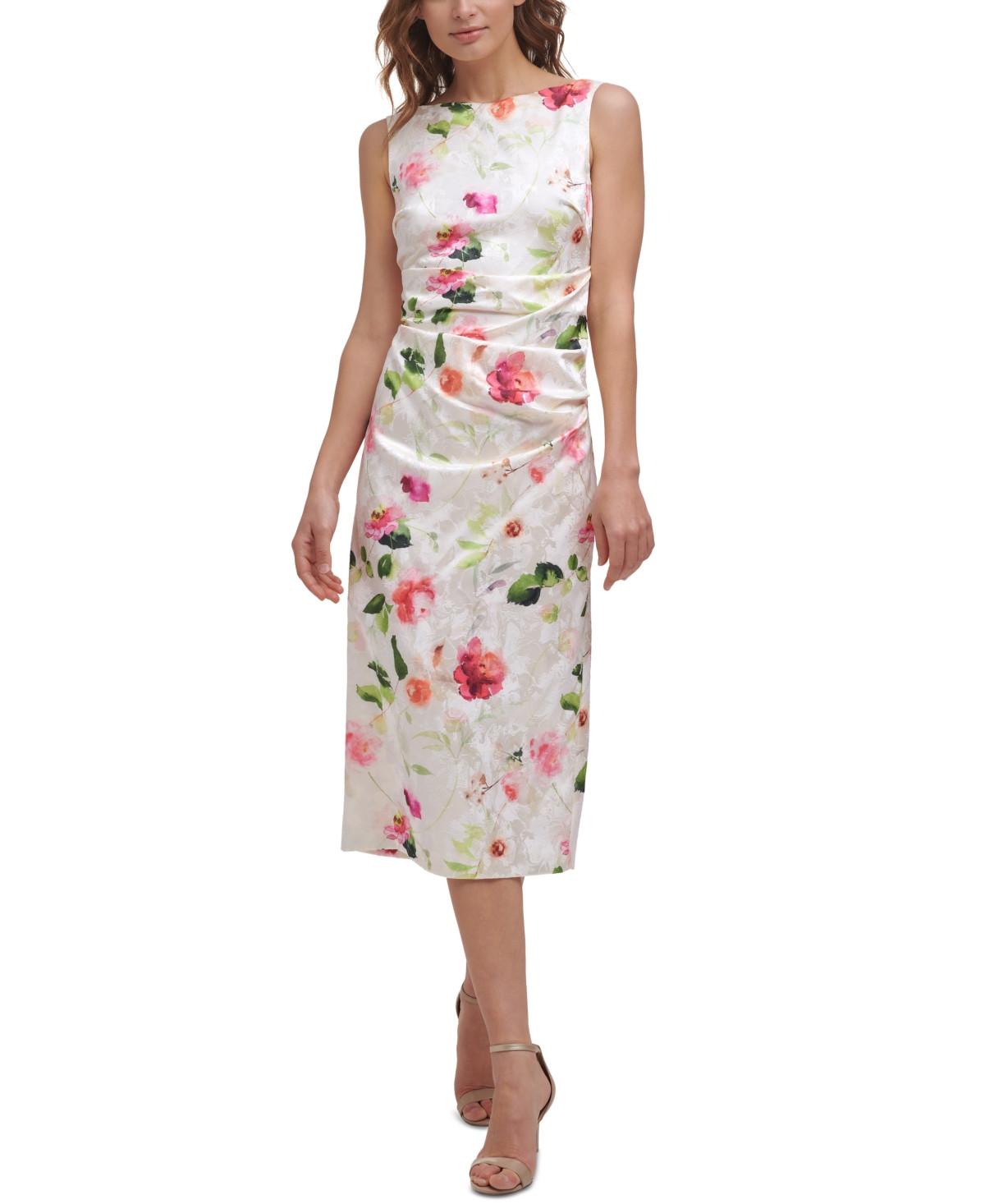 Eliza J Floral Sheath Dress | Macys (US)