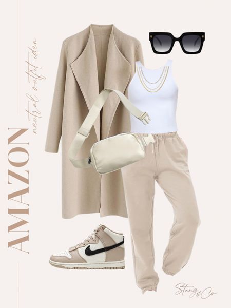 Amazon fashion - neutral style

Outfit inspo - ootd - athleisure - jogger sweatpants - white table - crossbody bag - Nike - high top tennis shoe - sunglasses 

#LTKshoecrush #LTKunder50 #LTKstyletip