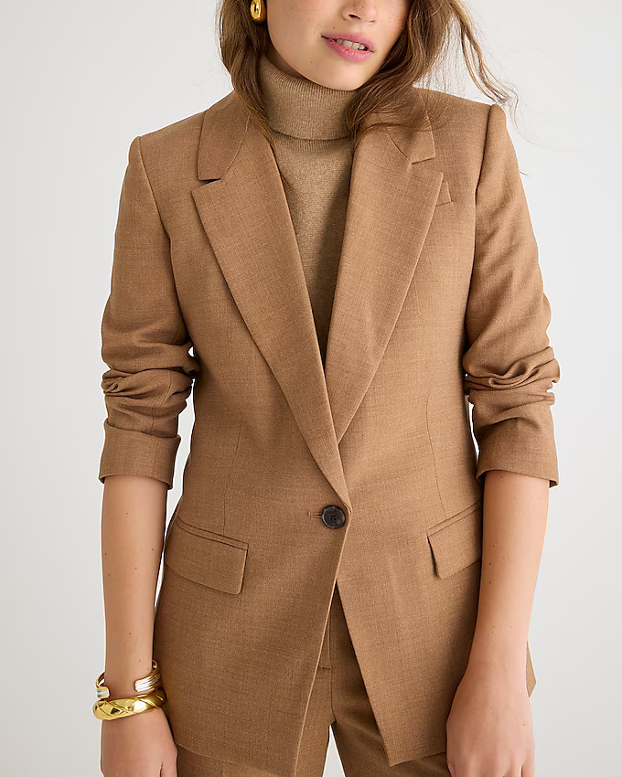 Willa blazer in Italian city wool blend | J. Crew US