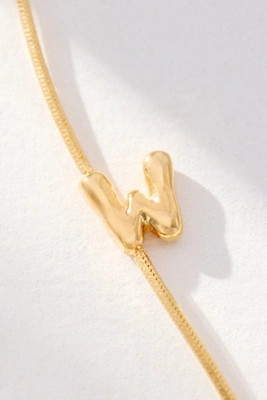 Barely There Bubble Monogram Necklace | Anthropologie (US)