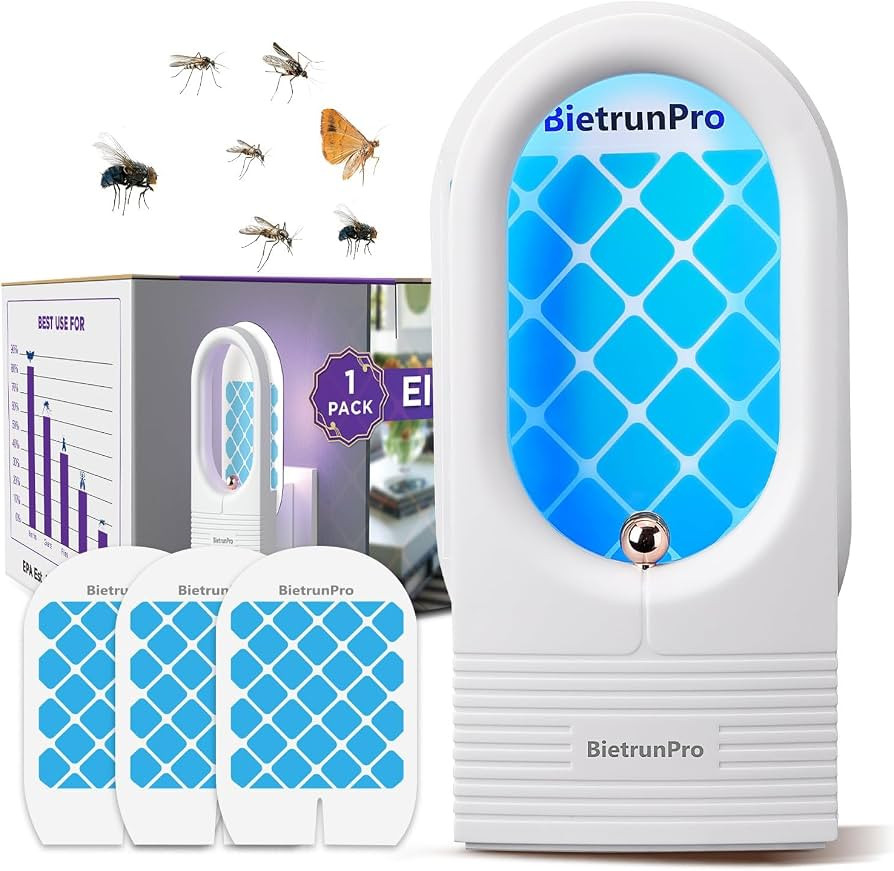 Fruit Fly Traps/Gnat Traps for Indoors, UV\uff06Blue Light Plug-in Gnats Killer Bug Trap, NAT Kil... | Amazon (US)
