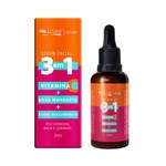 Serum Max Love 3X1 Rosa Mosqueta Vitamina C Ác. Hialurônico | Shoptime (BR)