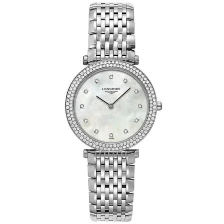Longines La Grande Classique Stainless Steel & Diamond Womens Watch L4.515.0.87.6 | Walmart (US)