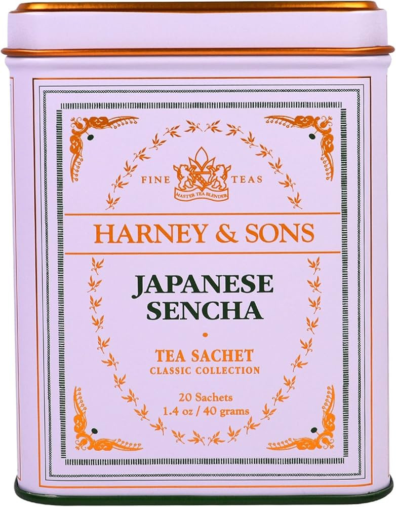 Harney & Sons Japanese Sencha Green Tea, 20 Sachets | Classic Collection | Amazon (US)