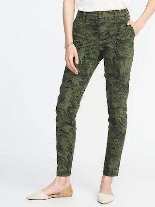 Mid-Rise Utility Pixie Ankle Pants for Women | Old Navy US