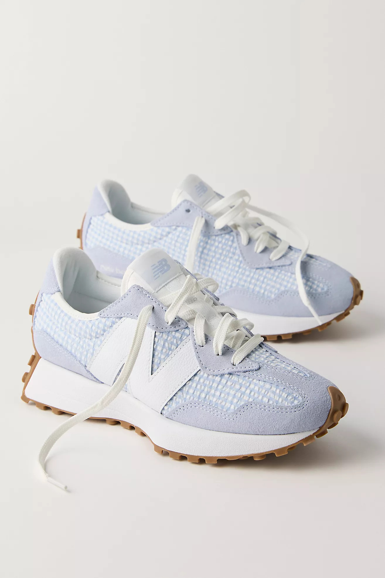 New Balance 327 Gingham Sneakers | Free People (Global - UK&FR Excluded)