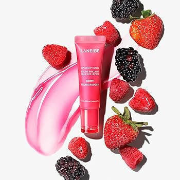 Amazon.com: LANEIGE Lip Glowy Balm: Hydrate, Glossy, Lightweight, Moisturize & Tint with Shea But... | Amazon (US)