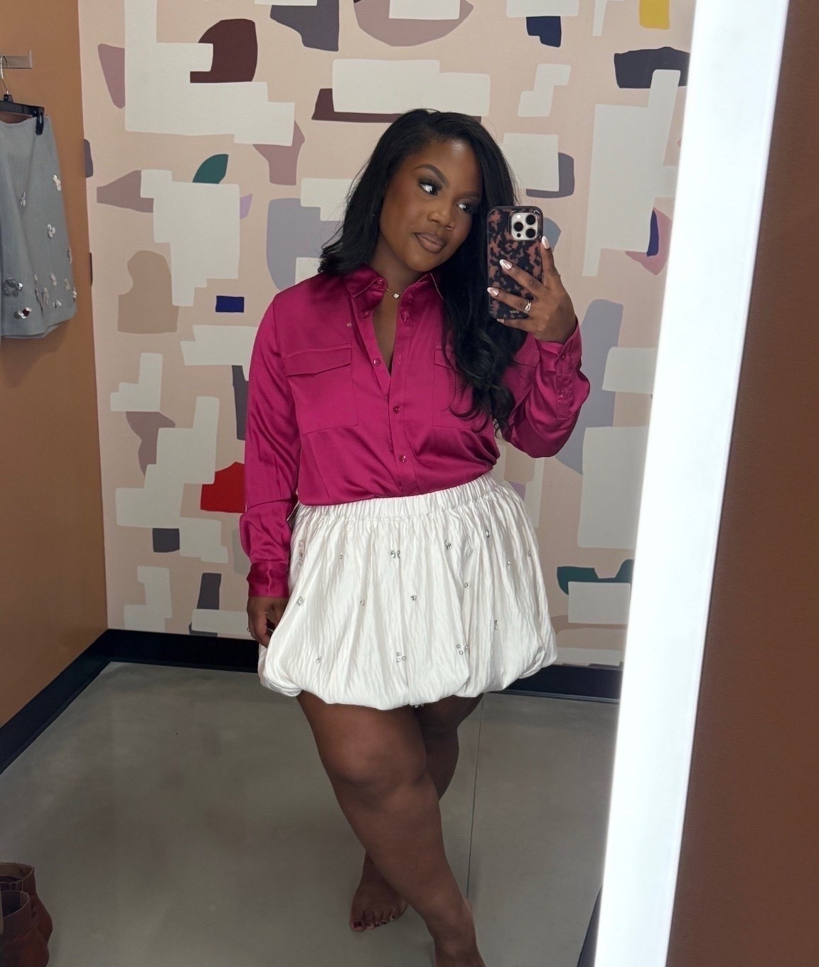 Loveee the embellishments in this skirt. Such a fun outfit for Valentine’s Day 🙌🏾

Both items are 40% off at Macy’s! 

Bubble skirt, valentines outfit women, date night outfits, curvy girl outfits, haul, try on, Emmy Petit


#LTKPetite #LTKMidsize #LTKValentine