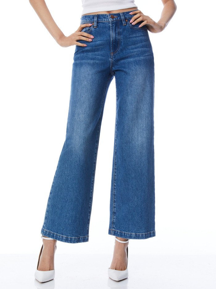 AMAZING HIGH RISE BOYFRIEND JEAN | Alice + Olivia