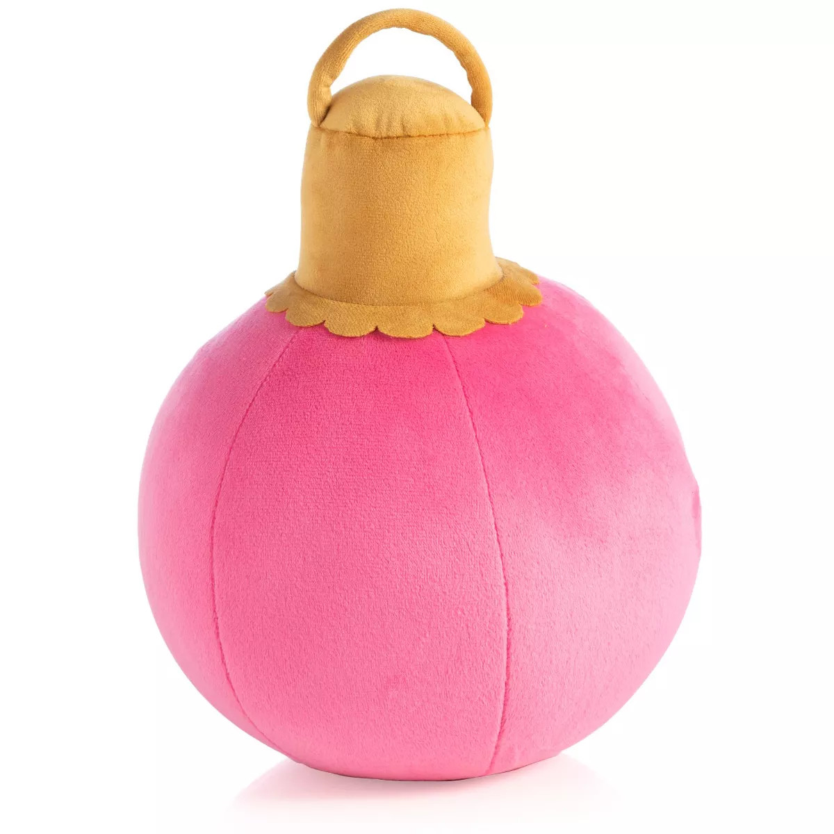 Shiraleah Pink Christmas Ornament Bauble Pillow, Small | Target