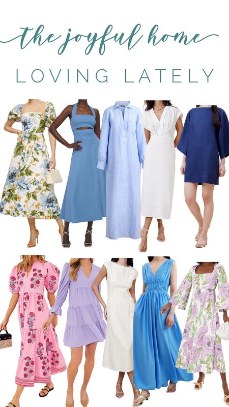 What I’m loving lately. Pretty dresses for Easter and spring events.

#LTKstyletip #LTKparties #LTKSeasonal