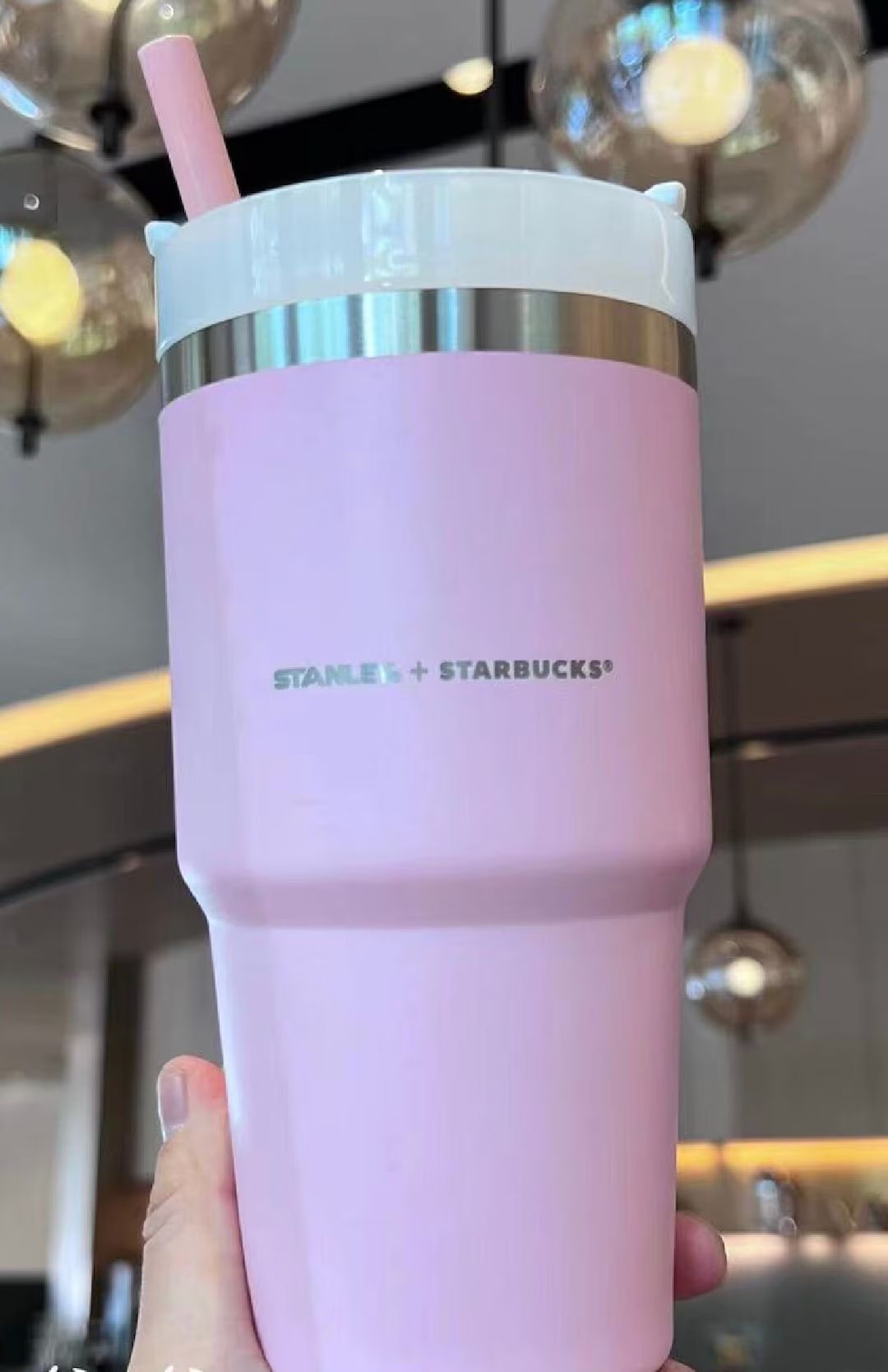 Starbucks Stanley Tumbler Cup, Durable and Stylish for On-the-Go Baby Powder Pink Great Gift Idea | Etsy (US)