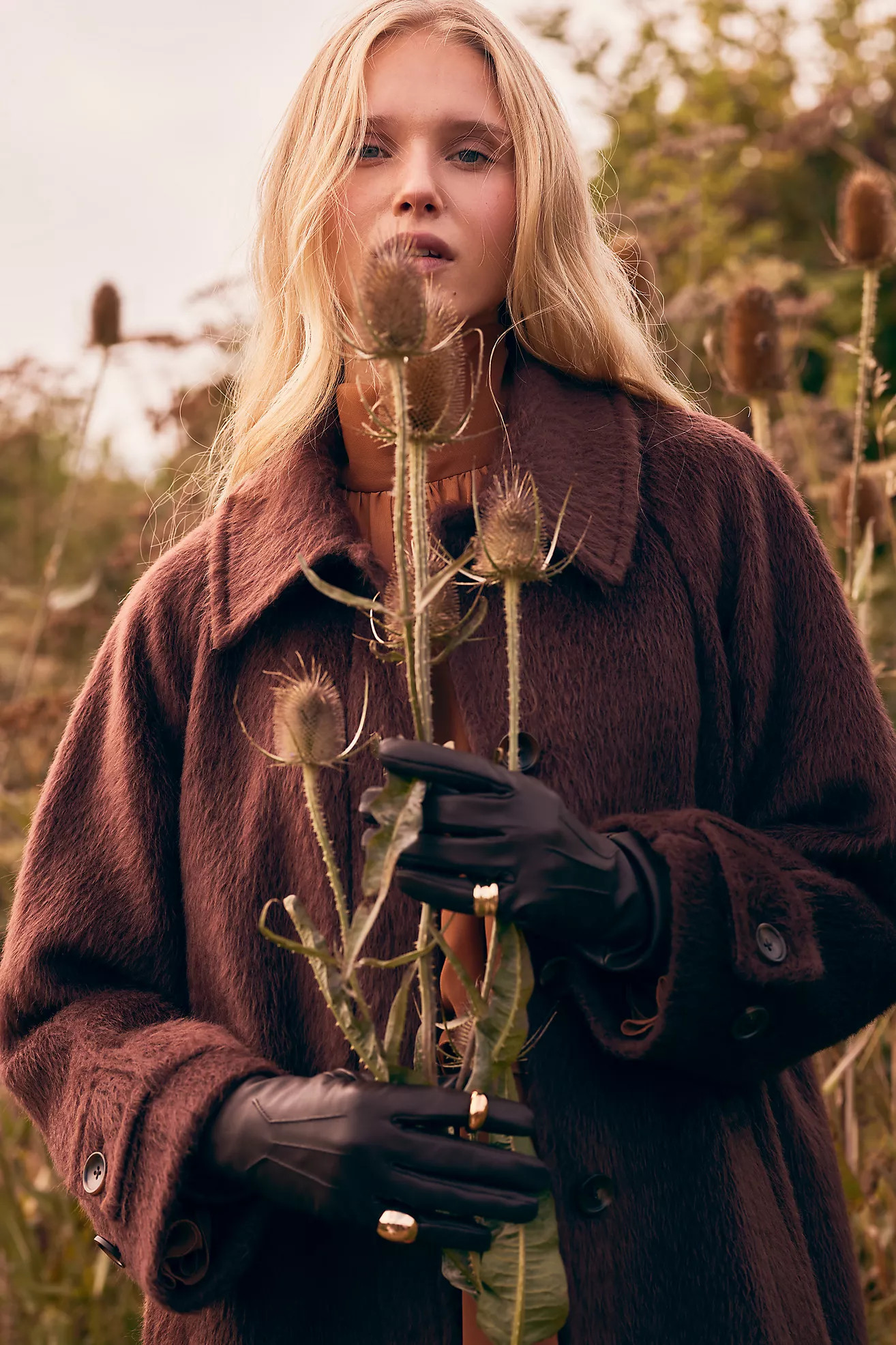 By Anthropologie Textured Maxi Coat | Anthropologie (UK)