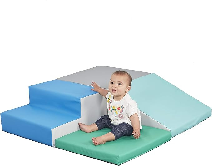 ECR4Kids SoftZone Little Me Corner Climber, Foam Structure for Indoor Active Play, Soft Play Set ... | Amazon (US)
