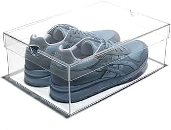 OnDisplay Luxury Acrylic Shoe Box - Medium | Amazon (US)