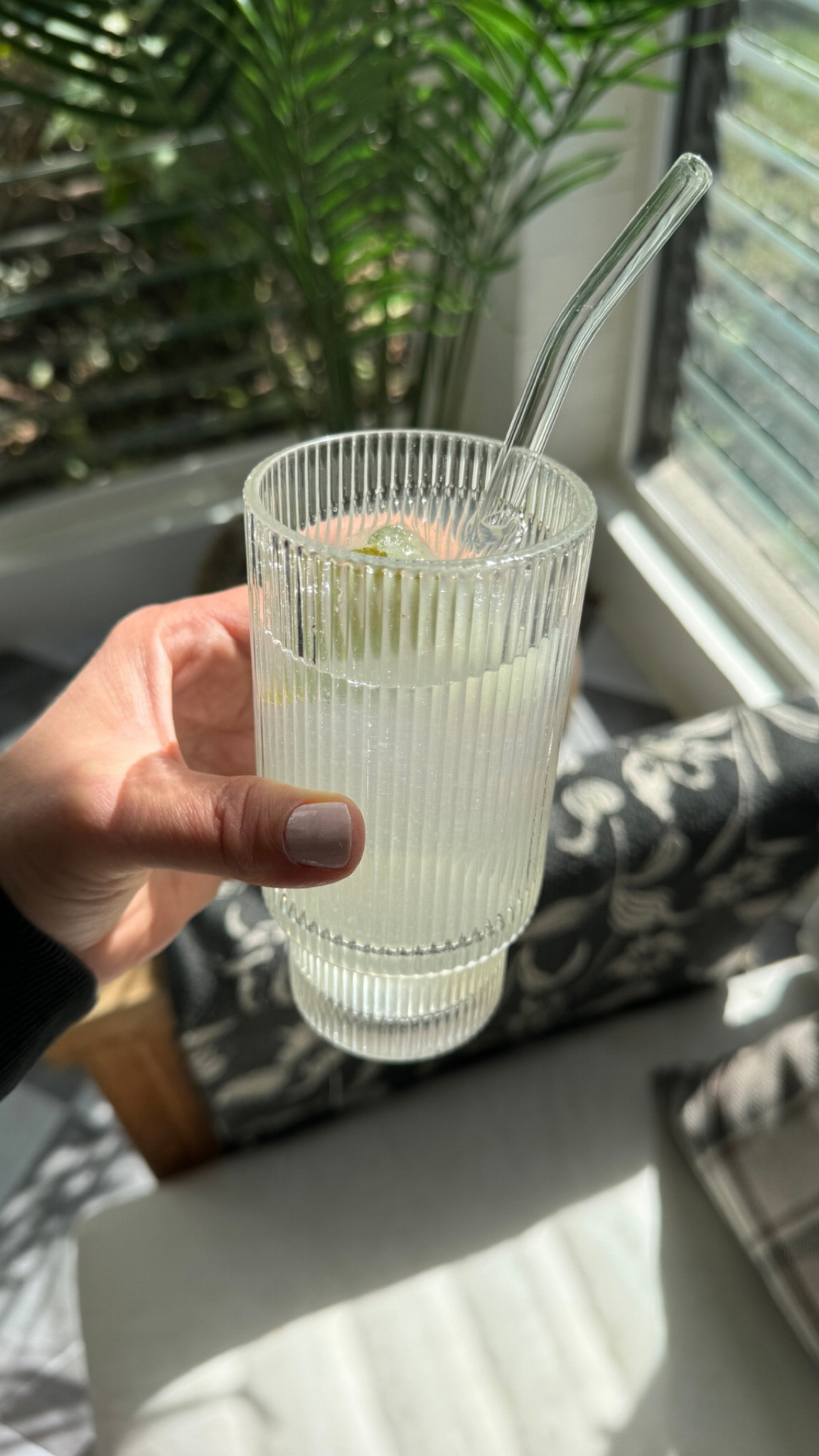 Love these ribbed glasses and glass straws from Amazon 🤍

#LTKFindsUnder50 #LTKHome