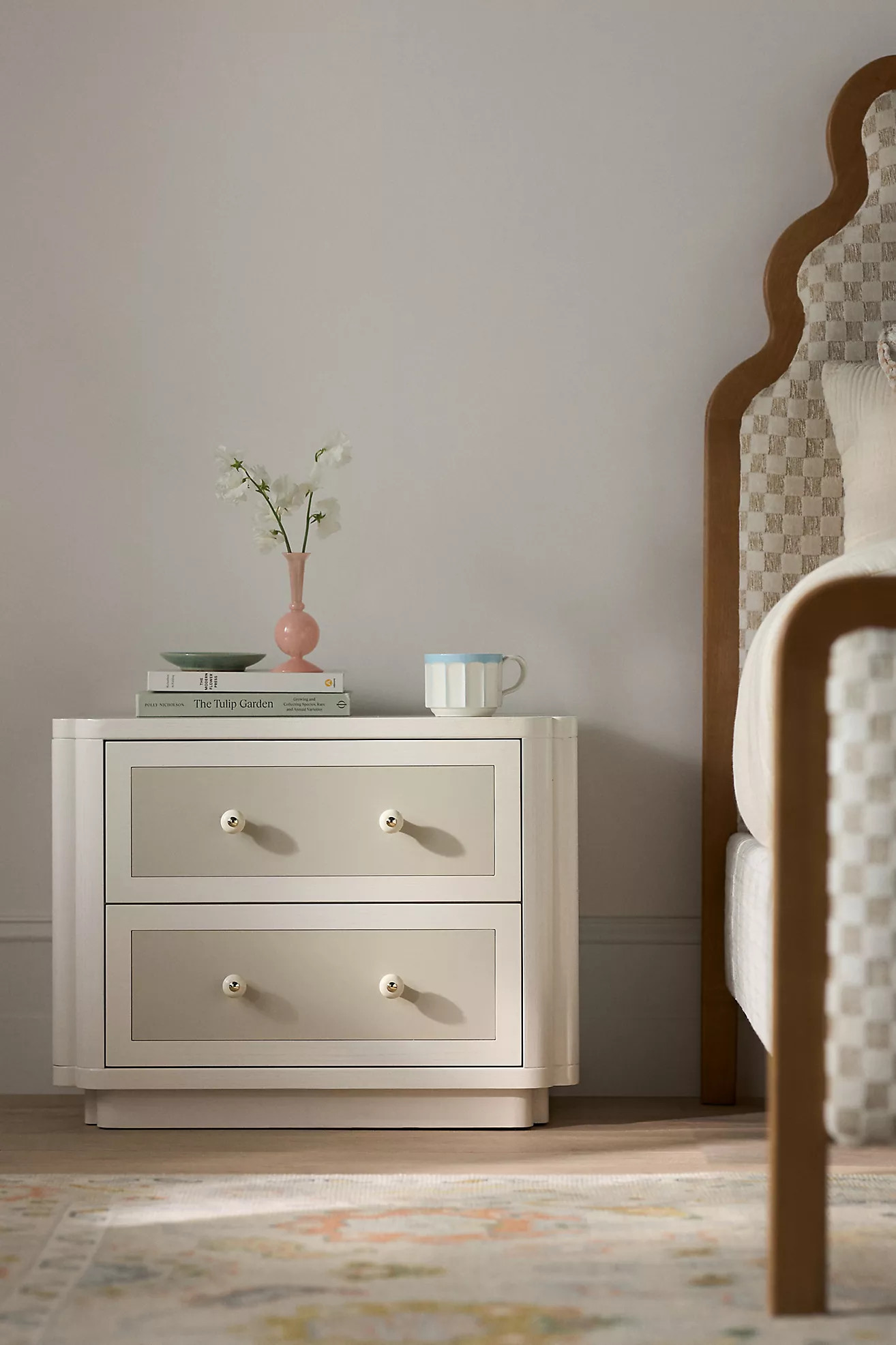 Tabitha Ash Two-Drawer Nightstand | Anthropologie (US)