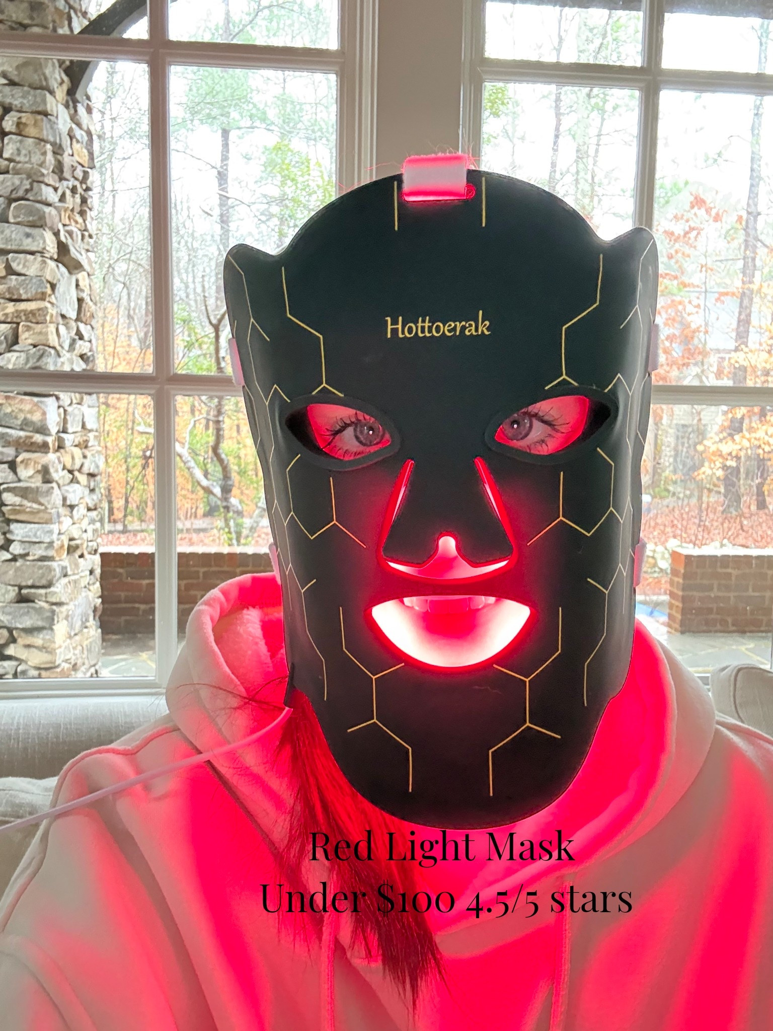 Red light therapy mask under $100. Helps with fine lines and wrinkles. Anti aging. Favorite mascara linked 

#LTKSaleAlert #LTKdayinmylife #LTKselfcare