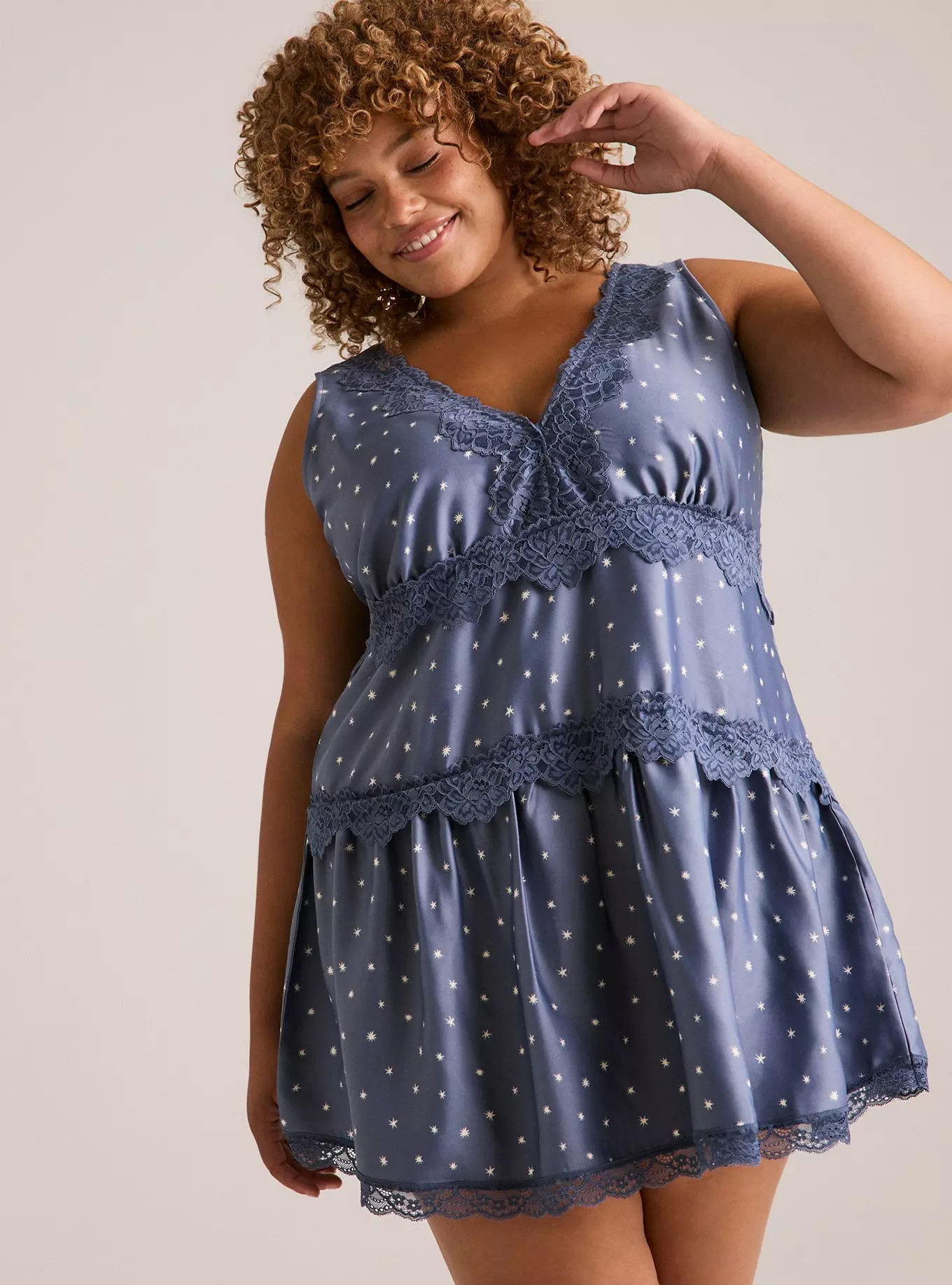 Festi Lace Detail Mini Dress | Torrid (US & Canada)