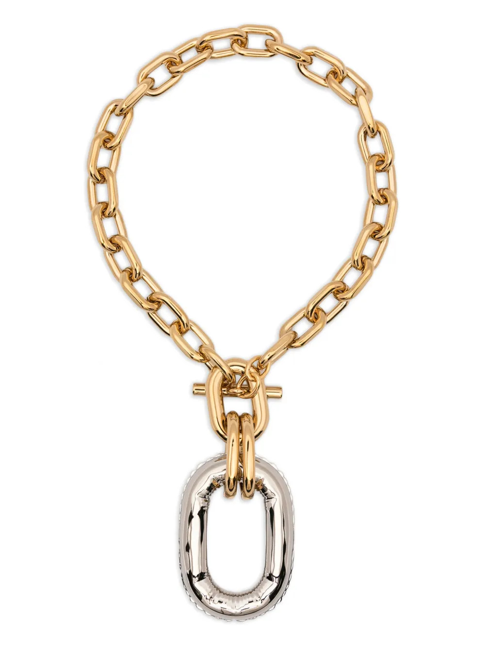 Rabannechunky-chain necklace | Farfetch Global