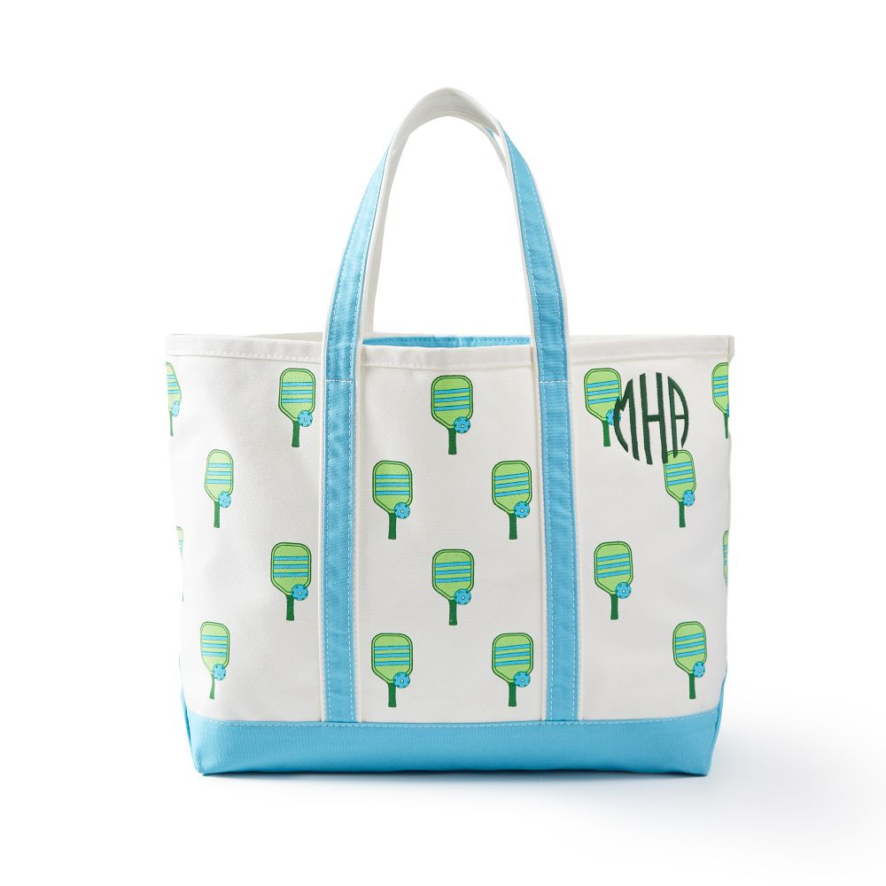 Pickleball Canvas Tote Bag | Mark and Graham