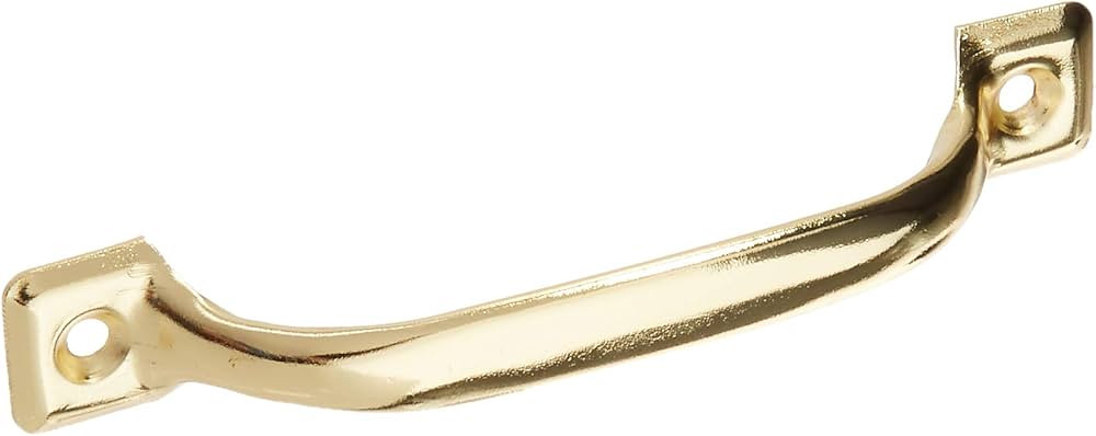 Wright Products V434BR, 4-3/4" Screen Door Pull, Brass Plate | Amazon (US)