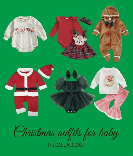 Baby Christmas outfits 

#LTKbaby #LTKHoliday #LTKkids