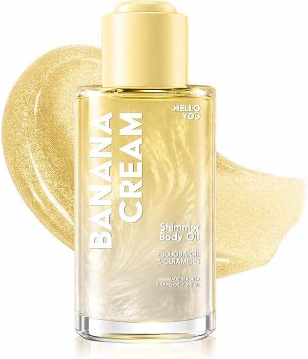Hello You Jojoba Oil & Ceramides Shimmer Body Oil \u2013 Dermatologist Tested, Anti Aging Korean ... | Amazon (US)