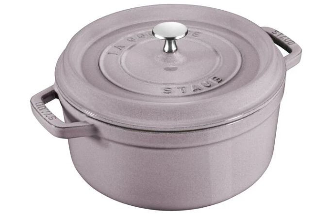 Staub Cast Iron 7 qt, Round, Dutch Oven, Grenadine | The ZWILLING Group Cutlery & Cookware