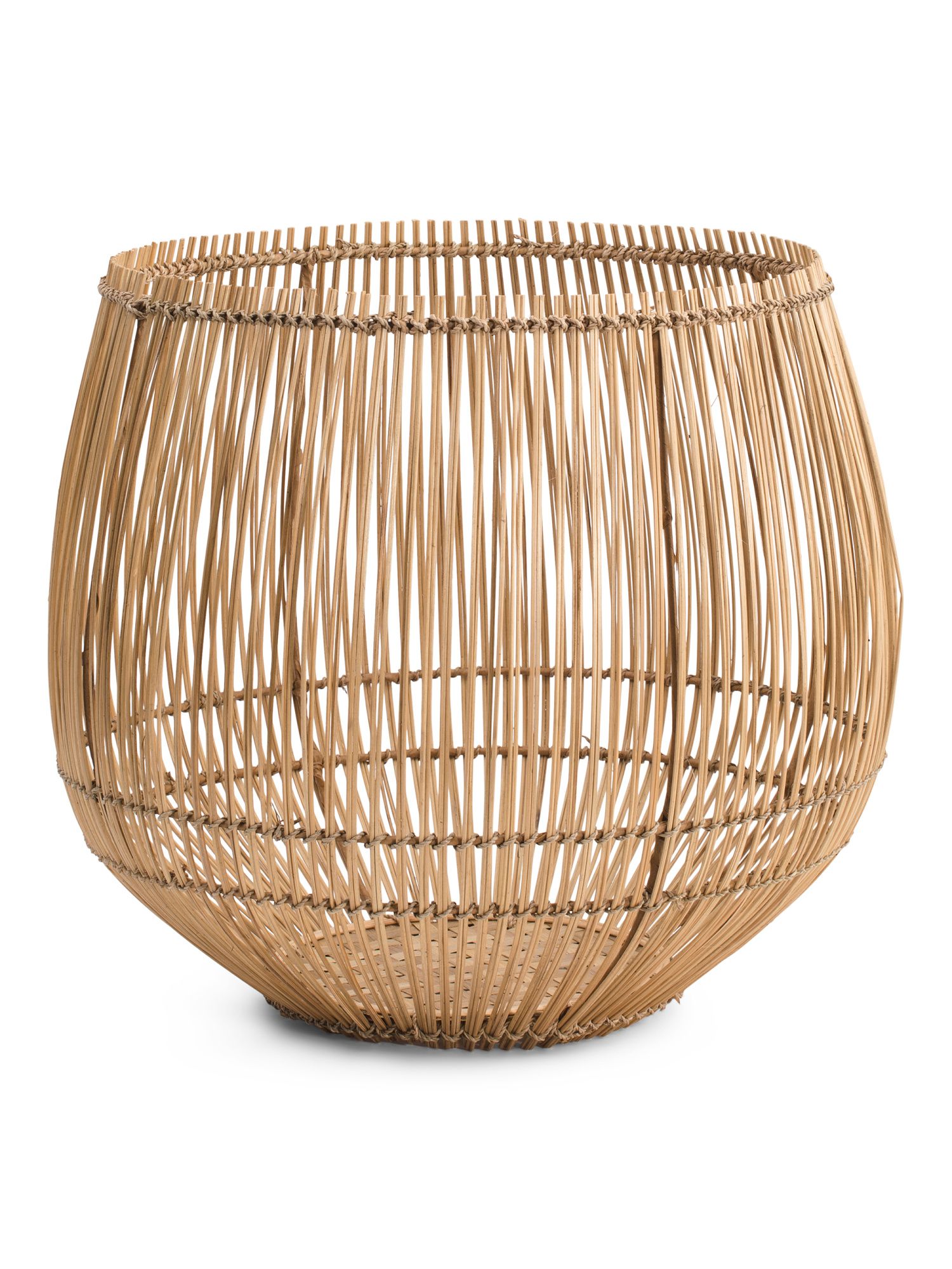 Medium Bamboo Stick Belly Basket | Office & Storage | Marshalls | Marshalls