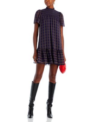 Smocked Plaid Shift Dress - 100% Exclusive | Bloomingdale's (US)