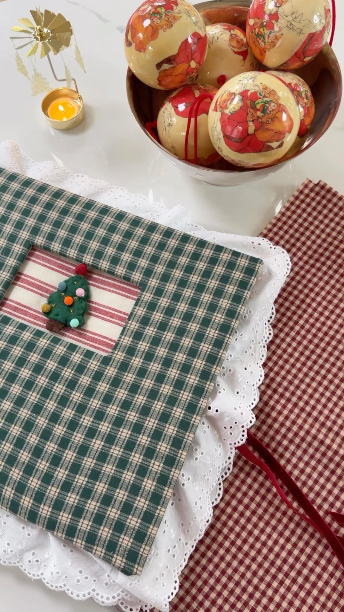 I didn’t expect this little project to mean so much… but here we are. 🎄🥹
A Christmas card album filled with years of memories, tiny faces growing up on every page. Finally a spot for all the cards I could never bring myself to throw away, and now they’re all together in one place. 🎅🏼 A keepsake the kiddos can flip through year after year. ✨ And the best part? It looks so sweet sitting on the coffee table.

Tag a friend who needs a diy night 🍷🎄

#LTKSeasonal #LTKmomlife #LTKHoliday