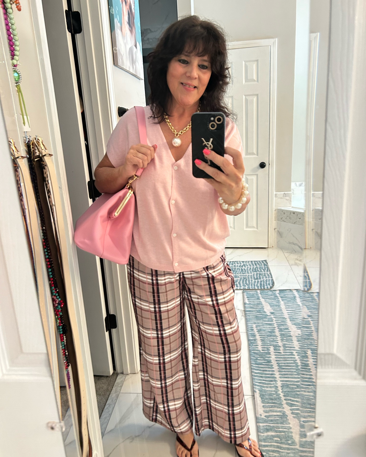 love the pink with these pants for work or summer! so cute, classy, and easy to wear 💗
#agelessfashion #styleover50 #pinkoutfit #summerstyle #workwearstyle

#LTKWorkwear #LTKOver40 #LTKootd
