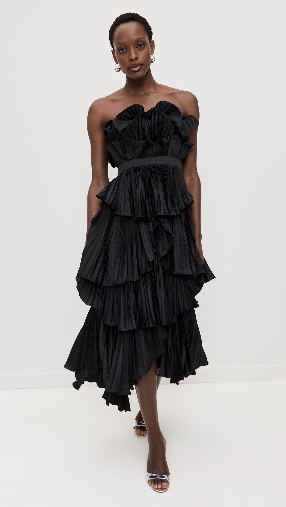Judah Scallop Pleated Dress | Shopbop