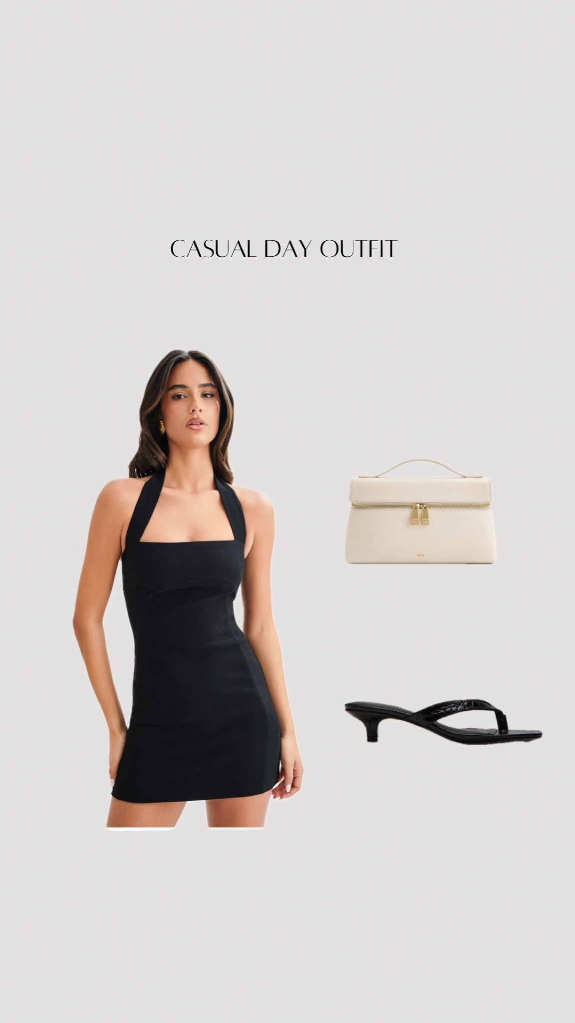 chic casual day out look