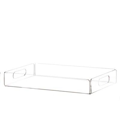 Home-it Clear Decorative Tray | Wayfair North America