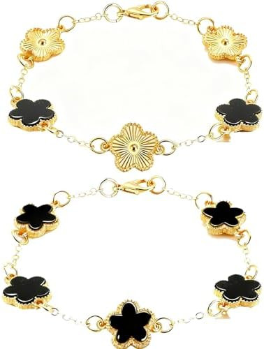 Alegend Titanium Steel (Not Rust, Resist Corruption, Easily Clean) 18K Gold Plated Single Bracele... | Amazon (US)