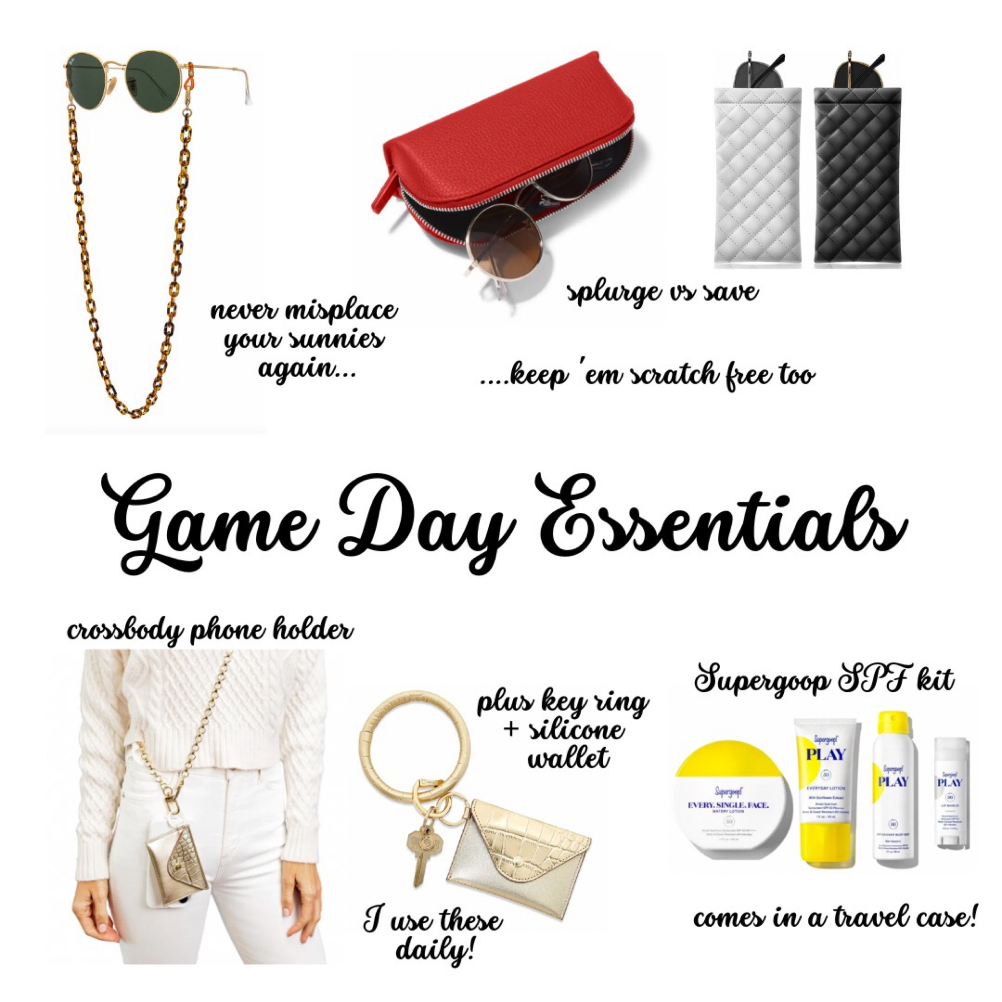 Game. Day. Essentials! Part one of many. Some of my most used items that come in clutch on game day. 

#LTKstyletip #LTKBacktoSchool #LTKunder50