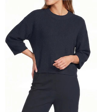 Antonio Melani Chloe Crew Neckline Short 3/4 Sweater | Dillard's