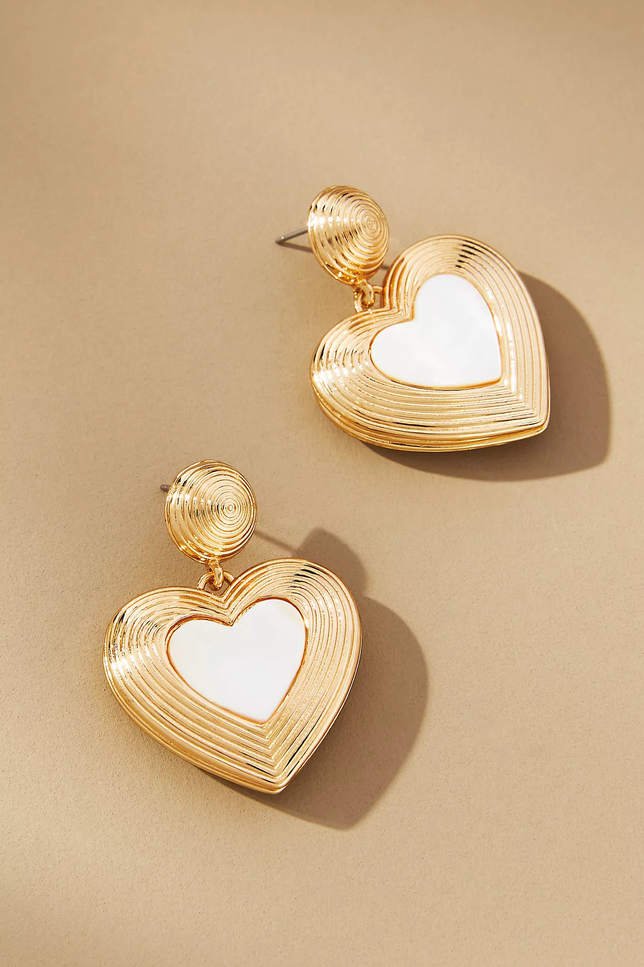 BaubleBar Haley Heart Drop Earrings | Anthropologie (US)