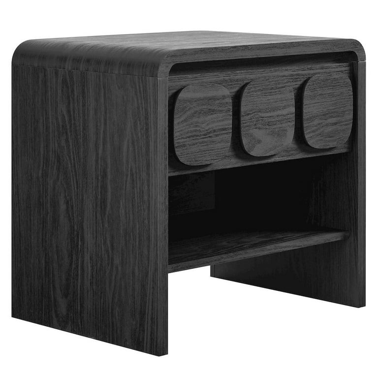 Toscana Nightstand in Black | Walmart (US)