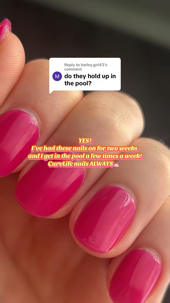 #pressonnails #shortnails #curvlife